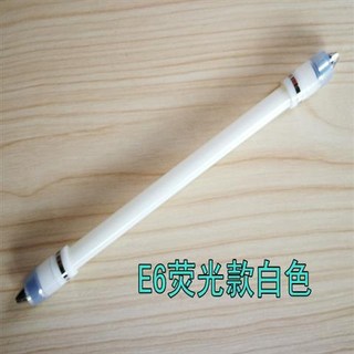 轉轉筆泉記轉轉筆發光轉筆初學者轉筆E6燈筆熒光轉轉筆E2耐摔轉筆, 1個, E6荧光款白色