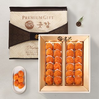 [일성영농] 영동 둥시곶감 24과 선물세트 900g (둥시곶감 12입 x 2팩), 1개