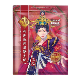 Mdmmd.後宮涼感系列抑菌衛生棉 量多型 28cm, 1套, 7片, 日用