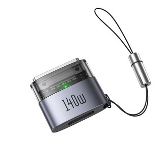 Mcdodo 麥多多 Type-C轉MagSafe 3 磁吸轉接頭 140W快充 透明科技設計, 1個