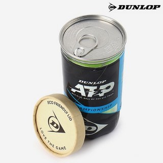 던롭 테니스공 ATP 챔피언십 시합구 2볼입 10캔 동호회 클럽 테니스대회 테니스시합 ITF공인구, 10개