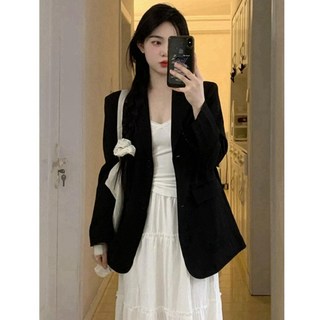 韓版ins時尚潮流西裝外套女秋季新款小個子顯瘦休閒百搭西服上衣