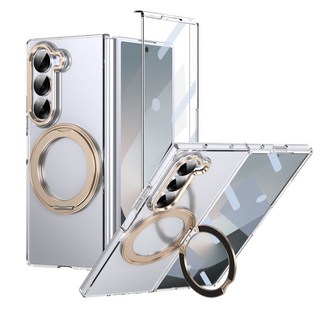 360旋轉支架 磁吸無線充 防摔手機殼 適用於三星 Z Fold 3 保護殼