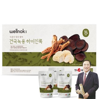 웰녹 녹용진액 하이진록 30포, 1세트, 80ml