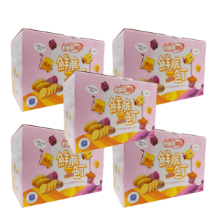 卡迪那 鮮脆三色丁 (馬鈴薯地瓜脆片) 健康零食, 38g, 80個