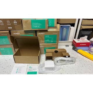 AUKEY傲基 PA-F1S 蘋果手機20W折疊頭充電套裝，20W快速充電，輕巧折疊設計, 1個