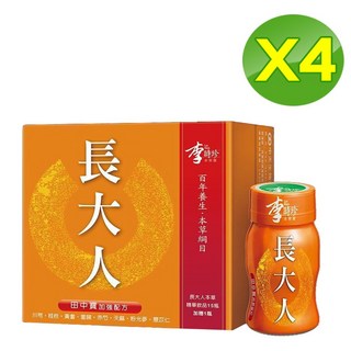 李時珍長大人女孩飲4盒 田中寶配方 每盒16瓶 超值優惠組, 64入, 16份