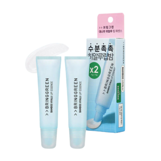 BRING GREEN 玻尿酸護唇精華2入組 唇膏 唇膜, 1個, 玻尿酸潤澤護唇精華2入組, 22g, 玻尿酸
