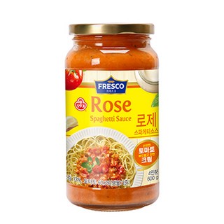 오뚜기 프레스코 로제 스파게티 소스, 600g, 9개