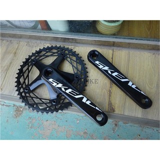 사각홀 체인링 스케이스 스케이스크랭크 벨로시닷 속도 부품 기어 파츠 7R, 49t 블랙 패드 중축없음, 1개