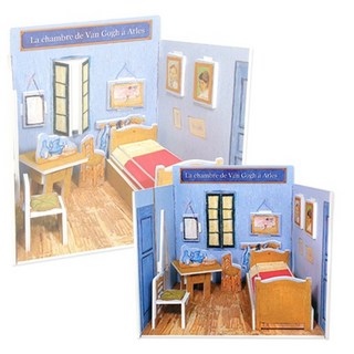 [스콜라스][뜯어만드는세상] 빈센트 반 고흐의 방, 단품, 단품, 1개