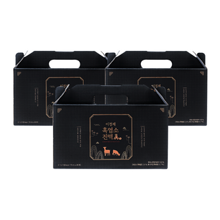 이경제 흑염소진액 진 리뉴얼, 2.1L, 3개