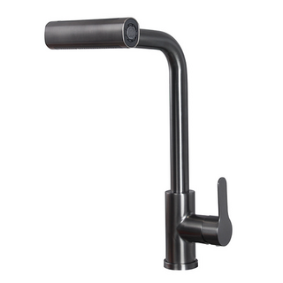 304不鏽鋼四檔瀑布龍頭 - 廚房水槽必備 多功能出水 簡約時尚, 1個