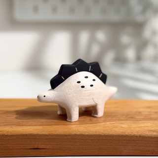 티랩 포레포레 나무 공룡 컬렉션 피규어 4종 나무인형 목공예 장식 인테리어 소품 by 우드림 오브제, 스테고