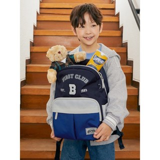 [국내백화점상품] 빈폴키즈 [BEANPOLE KIDS] 컬러풀 캐주얼 백팩 보조가방 세트 네이비