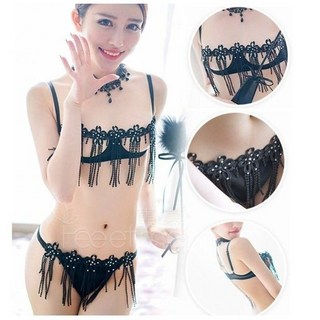 魔法戀人 流蘇鋼圈款情趣內衣 性感睡衣