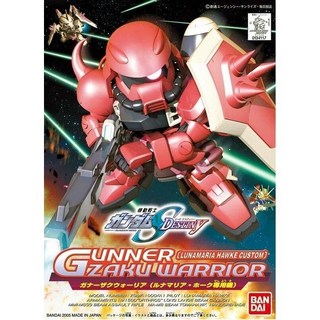 281 鋼彈 SEED DESTINY SD BB戰士 GUNNER ZAKU 砲擊型 薩克戰士 露娜 SDCS, 1個