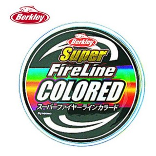 BERKLEY 貝克力 Super FireLine Colored 五色超級火線 300M 1.0-3.0號, 1個, 2.5號