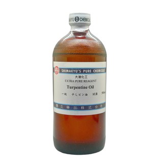 大港化工 : 松節油 試藥 - 500cc 試藥一級 試藥級, 1個, 500ml