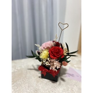 永生盆花 開幕盆花 母親節乾燥花 不凋花 花禮 桌花