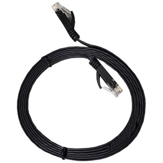 Cat6 高速網路線 13cm 短線 數據機 路由器 Wifi 分享器 扁線 RJ45 1Gbps Cat.6, 1個, single product