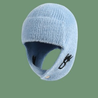 따봉오빠 남성 여성 니트 겨울 귀달이 방한모자 스키 썰매 보드 컬러 YY3080