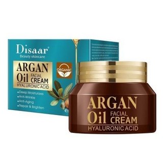 DR精選美妝平價店argan oil facial cream阿甘油麵霜hyaluronic acid repair玻尿, 1個, argan oil facial cre