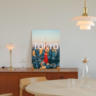 더아트컴퍼니 일본 감성 빈티지 여행 풍경 이자카야 일식당 인테리어 포스터 46종 [16번~30번], 29. 도쿄 A