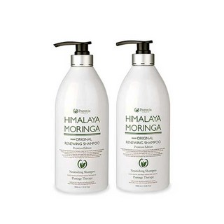 [포고니아] 리뉴잉 프리미엄 히말라야 모링가샴푸1000ml+1000ml(어성초추출물) 샴푸, 1L, 2개