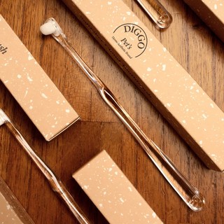 디고 강아지 칫솔 치아 양치 치석 입냄새 초소형 부드러운 미세모, 1개, 10g