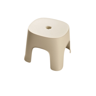 小椅子板凳矮凳：台灣現貨塑膠小板凳，多用途椅凳，穩固耐用, 1個, 小, 米咖