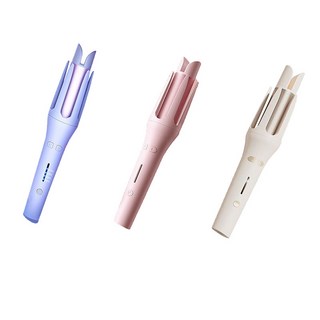 봉고데기 일체형 32mm 고데기 자동고데기 멀티고데기 다기능 웨이브 고데기 물결고데기, 핑크