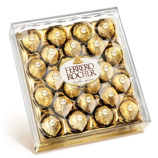 페레로로쉐 T24 고급 초콜릿 선물 화이트데이 발렌타인, 300g, 100개