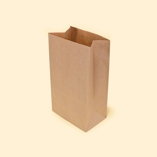 크라프트 KP 무지 각대봉투 종이봉투 튀김 빵 식품 카페 다용도 포장 중 1000ea, 1000개입, 1개