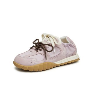 阿甘鞋夏季透氣女ins爆款小白芭蕾風德訓鞋薄款軟底不累腳帆布鞋, 粉紅色,39, 粉紅色, 39