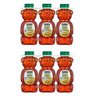 커클랜드 곰돌이 유기농 생꿀 로우허니 2.04kg x 2팩 총6병 / Kirkland Signature Grade A Organic Raw Honey, 680g, 6개