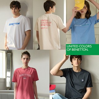 [베네통] (26SS) 남녀공용 반팔티셔츠 5종