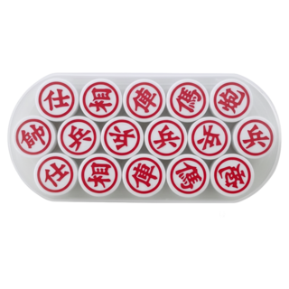 雙色無接縫明星象棋, 一副