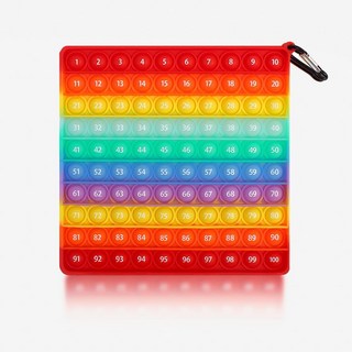 푸쉬팝수배열-레인보우 어린이용품 초등학교선물 초등장난감 아이장난감