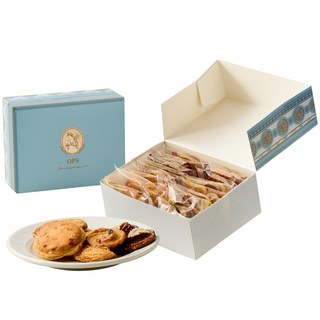 [옵스] 쿠키세트 2호 고급 수제 디저트 간식 쿠키 돌잔치 웨딩 결혼식 조문 퇴사 단체 기업 행사 답례품 선물, 1개