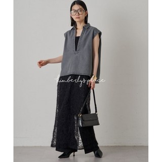 小金家 米色透視疊搭吊帶裙洋裝 -, 米,Free Size