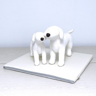 8 DECO 퓨어 강아지 방석 쿠션 무독성, 퓨어방석, 방수 아이보리, 1개