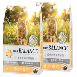 Balance博朗氏 挑嘴貓高適口性配方貓飼料, 7kg, 2包, 雞肉+鮪魚