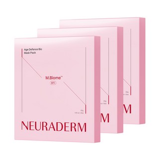 메디톡스 뉴라덤 항노화 주름개선 탄력 젤리 마스크, 3개