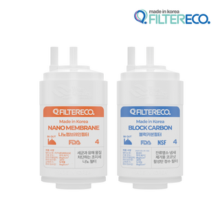 [호환] 코웨이정수기 필터 P-241N 최고급형 코웨이 4인치 1세트 (1+1), 1개