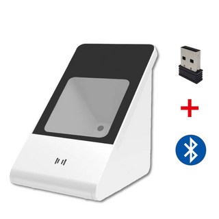 桌上型斜角視窗 雙模無線二維條碼掃描盒子(需插電) 插電很重要, 1個, 雙模無線款