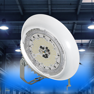LED 공장등 투광기 고천장 투광등 간판조명 확산백색갓타입 창고 방수 AC 150W, 10개