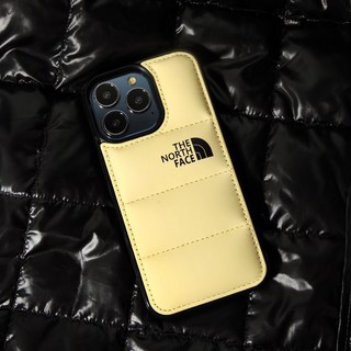 適用iPhone17ProMax羽絨冬季新款蘋果16手機殼個性簡約15歐美風14, 1個, 【羽絨服】北潮米白iphone 14