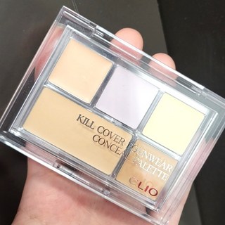 CLIO Kill Cover Founwear 校色修容遮瑕盤 6g, 1個, 01 PURE JOY