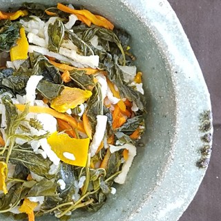 지리산 국산 건나물 비빔밥 2-3인용 취나물 곤드레 뽕잎 쑥부쟁이 시레기 돌산갓, 1개, 25g(2-3인분), 쑥부쟁이 비빔밥